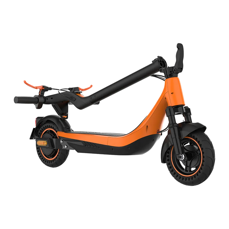 Patinete Elétrico 500W Preto e Laranja